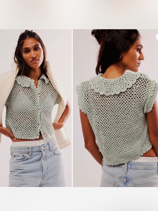 Free People Tops - Free People Lily Crochet Top